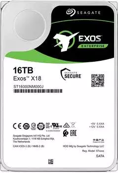 Seagate Exos X18 SATA III 16TB (ST16000NM000J) – Hervorragende Leistung und Zuverlässigkeit