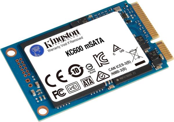 Allgemeine Daten & Bewertungen Kingston KC600 256GB mSATA