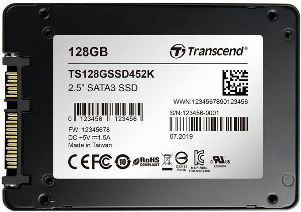 Ausstattung & Allgemeine Daten Transcend SSD452K 128GB