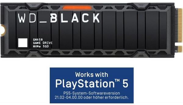 Ausstattung & Allgemeine Daten Western Digital Black SN850 2TB Kühlkörper (WDBAPZ0020BNC)