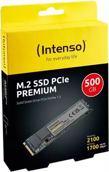 Intenso M.2 PCIe Premium 500GB – Hervorragende Geschwindigkeit und Effizienz