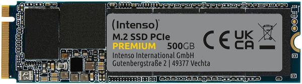 interne SSD-Festplatte Ausstattung & Allgemeine Daten Intenso M.2 PCIe Premium 500GB