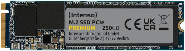 interne SSD-Festplatte Allgemeine Daten & Ausstattung Intenso M.2 PCIe Premium 250GB
