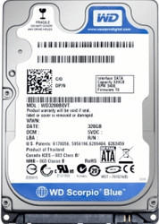 Western Digital Scorpio Blue 2,5 SATA II 750GB (WD7500BPVT)