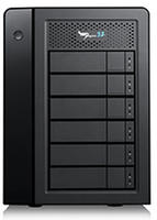 Promise Pegasus32 R6 - Festplatten-Array - 48 TB - 6 Sch&auml;chte (SATA-600) - HDD 8 TB