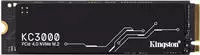 Kingston KC3000 512 GB Interne M.2 SSD PCIe NVMe 4.0 x4 SKC3000S/512G