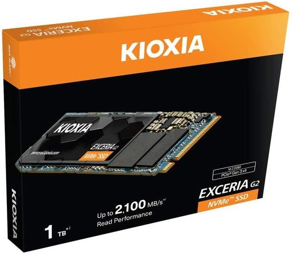 Allgemeine Daten & Ausstattung Kioxia Exceria G2 NVMe 1TB