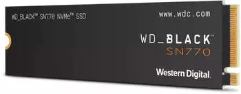Western Digital Black SN770 NVMe 2TB – Leistungsstarke Speicherlösung für Ihre Daten