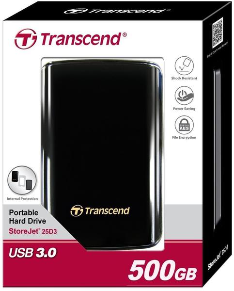  Transcend TS500GSJ25D3 500 GB