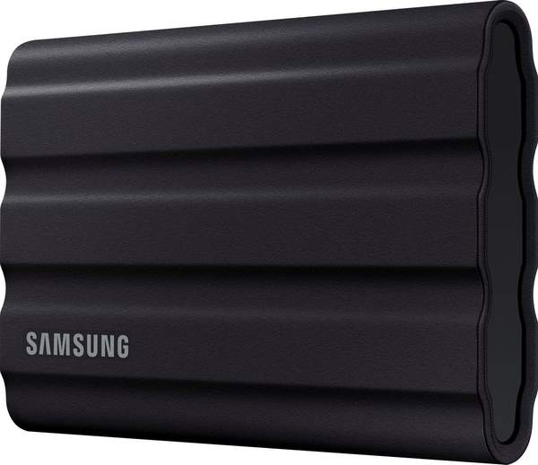 externe SSD-Festplatte Allgemeine Daten & Ausstattung Samsung Portable SSD T7 Shield 1TB schwarz