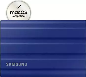 Samsung Portable SSD T7 Shield 1TB blau – Samsung Portable SSD T7 Shield 1TB blau: Kompakte und leistungsstarke Speicherlösung
