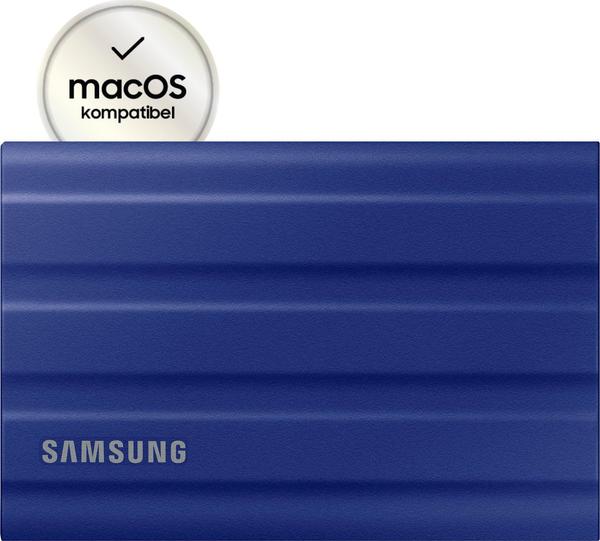 Ausstattung & Allgemeine Daten Samsung Portable SSD T7 Shield 1TB blau
