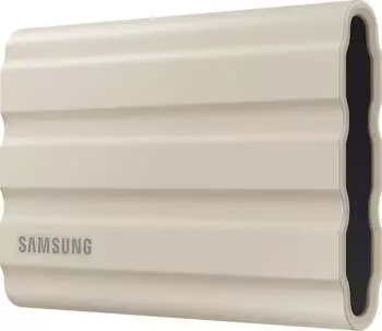 Samsung Portable SSD T7 Shield 1TB beige – Maximale Leistung in kompaktem Design