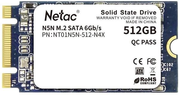 Allgemeine Daten & Ausstattung Netac N5N 512GB