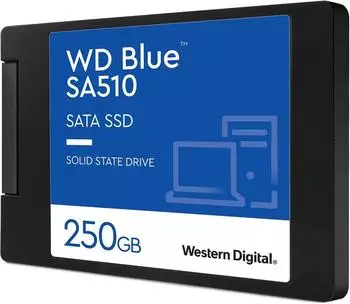 Western Digital Blue SA510 250GB 2.5 – Western Digital Blue SA510 250GB 2.5: Leistungsstarke SSD für Ihren PC