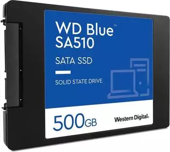 Western Digital Blue SA510 500GB 2.5 – Western Digital Blue SA510 500GB 2.5: Leistungsstarke SSD für Ihren PC