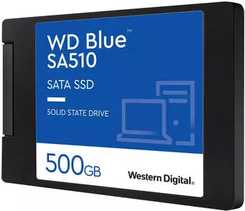Western Digital Blue SA510 500GB 2.5 – Hervorragende Geschwindigkeit und Effizienz