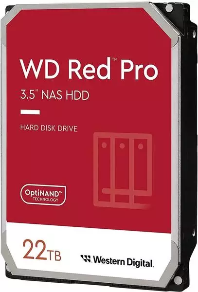 Western Digital Red Pro SATA III 22TB (WD221KFGX)