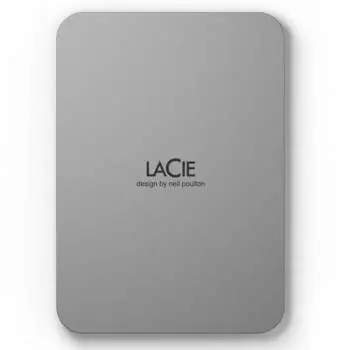 LaCie Mobile Drive 4TB Mond-Silber (STLP4000400) – Hervorragende Leistung dank SATA III und USB 3.0