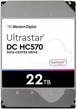 Western Digital Ultrastar DC HC570 SATA SE 22TB (WUH722222ALE6L4 / 0F48155)