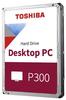Toshiba P300 Desktop PC - Festplatte - 2 TB - intern - 3.5 (8.9 cm) - SATA 6Gb/s