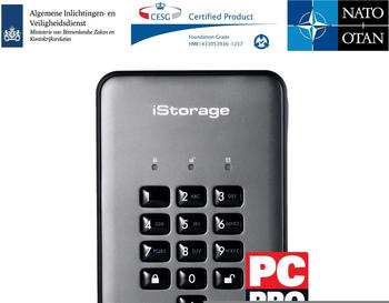 iStorage diskAshur Pro2-SSD 4TB FIPS 140-2 Level 3
