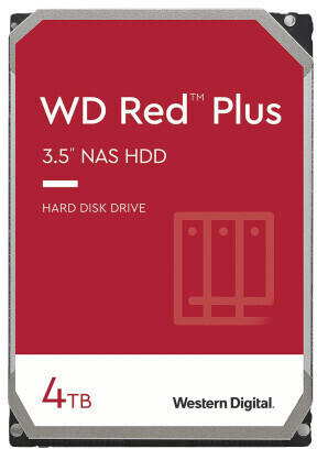Western Digital Red Plus Retail Kit 4TB (WDBC9V0040HH1-WRSN)
