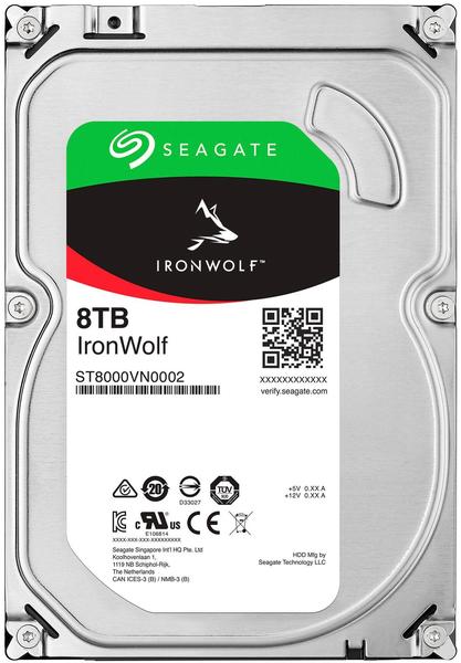 NAS-Festplatte Leistung & Allgemeine Daten Seagate IronWolf 8TB (ST8000VN002)