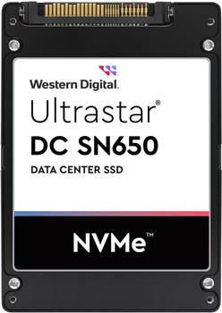 Western Digital Ultrastar DC SN650 7.68TB ISE