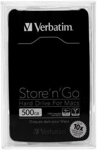 Verbatim Store n Go für Mac 500GB schwarz (53042)