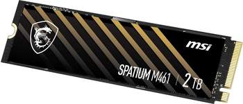 MSI Spatium M461 2TB – Hochwertige Bauweise und fortschrittliche Technologie