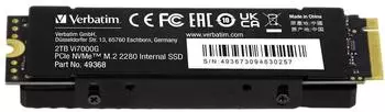 Verbatim Vi7000G 2TB – Hervorragende Geschwindigkeit und Effizienz