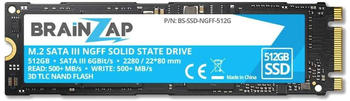 Brainzap SATA III 512GB M.2