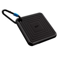 SILICON POWER PC60 - SSD - 2TB - extern (tragbar) - USB 3,2 Gen 2 - 256-Bit-AES -