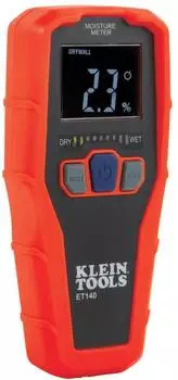 Klein Tools ET140 Pinloser Feuchtigkeitsmesser Holz/Baustoffe LED-Anzeige (ET140)