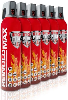 Xenotec Premium Feuerl&ouml;schspray 750ml 6er Set