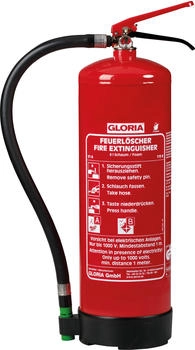 Gloria SD 6 E Feuerl&ouml;scher mit Wandhalter (814222-0000)