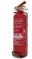 6x Abc Pulverfeuerl&ouml;scher Inkl. Wandhalterung 1kg