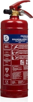 Smartwares Feuerlöscher für ABC Brände mit Halterung Manometer 2 kg