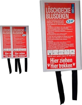 Buri Fiberglasdecke 110 x 110 cm 3 Stk