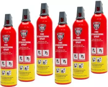 IWH Feuerlöschspray Halter 500ml grün