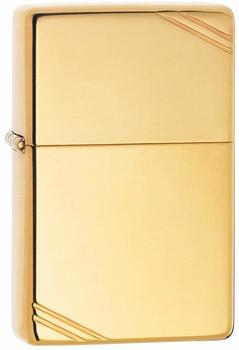 Zippo Classic Regular Vintage Brass high polished