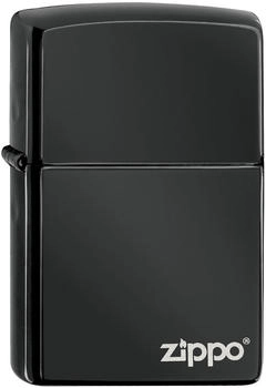 Zippo Ebony with Zippo Logo