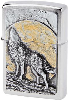 Zippo Wolf at Moonlight