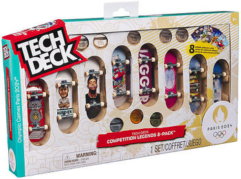 Tech Deck Competition Legends 8-Pack Paris 2024