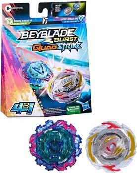 Hasbro Beyblade Burst QuadStrike Dual Pack - Gambit Dragon D8 vs Ambush Achilles A8