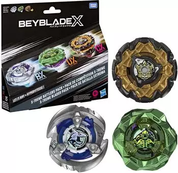 Hasbro Beyblade X X-Treme Battlers-Pack 3-Stk.