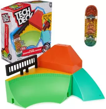 Tech Deck X-Connect Quarter Bowl Ruckus Skate Park Rampenset (6070358)