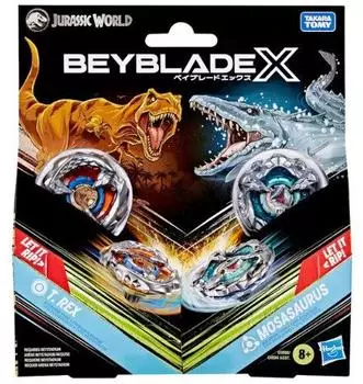 Beyblade Beyblade X Jurassic World T. Rex vs. Mosasaurus Multipack (G1898ES0)