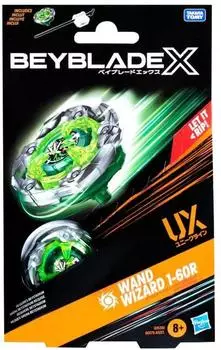 Beyblade X Starter Pack Green Wand Wizard, Kreisel + Launcher (G1538)